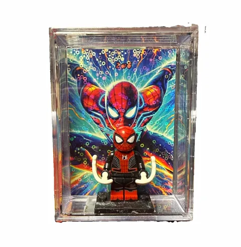 Spider-Man Custom Shafowbox card 1/1 LEGO Marvel Custom Heat Gen 3