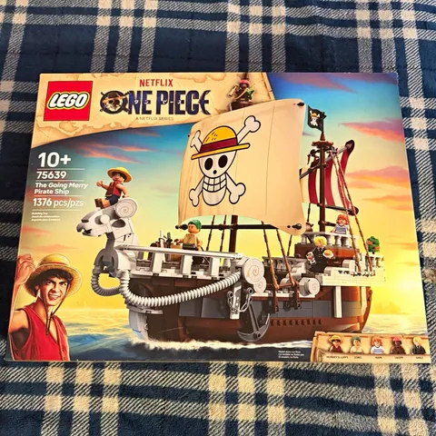 | BOX and MANUAL ONLY | LEGO One Piece The Going Merry Pirate Ship 75639