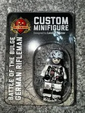 Brickmania Battle of the Bulge German Rifleman BMF418 NEW IN BOX + FAST SHIP