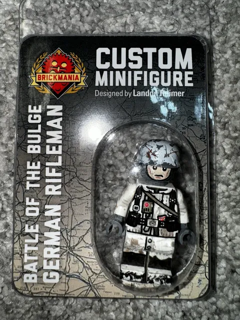 Brickmania Battle of the Bulge German Rifleman BMF418 NEW IN BOX + FAST SHIP