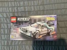 LEGO Icons Back to the Future Delorean Time Machine 77256