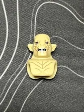 LEGO - Minifig, Head, Modified w/ Tan Markings on Face and Chest (Azog)