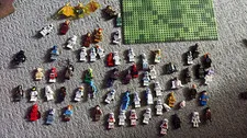 Large LEGO minifigure collection