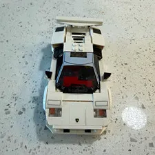 LEGO Speed Champions 76908 Lamborghini Countach White Built Complete No Box