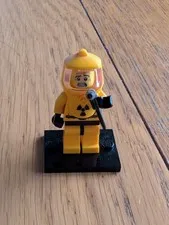 LEGO Minifigures Series 4 Hazmat Guy 8804 Complete Sprayer Tank Genuine