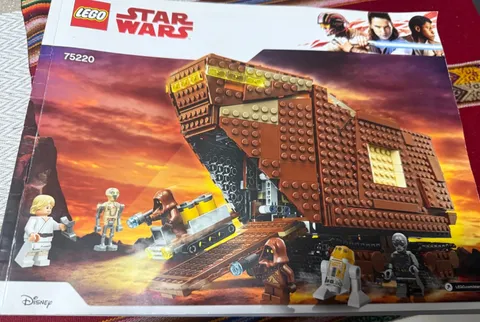 Lego Star Wars Sandcrawler 75220 -  Instruction Book Only