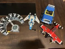 Lego Space Plane Ironman Incomplete Sets Lot Of 4 Rare