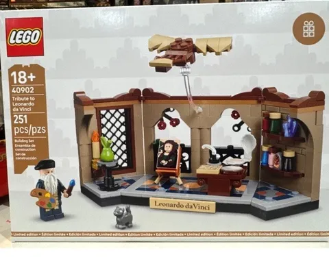 LEGO 40902 Tribute to Leonardo da Vinci Set GWP NEW SEALED Free Ship