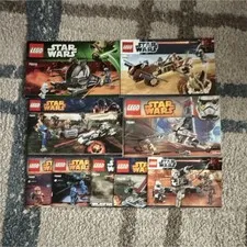 LEGO Star Wars Illustrated Instruction Manual Booklet Lot 75015 9496 75037