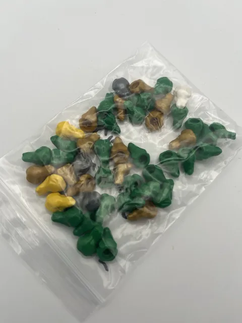 Lego Bag Of Frogs Green White Yellow Silver Great Condition