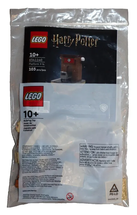 LEGO HARRY POTTER PLATFORM 9 3/4 BARNES & NOBLE EXCLUSIVE SET 6541140 RARE NEW
