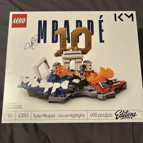 LEGO Editions Kylian Mbappe Soccer Highlights Building Set 43013 490 Pieces New