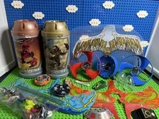 Lego Ninjago Parts Lot - Cannisters, Spinner Parts, Minifig Parts