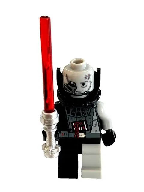 LEGO Star Wars sw0180 Darth Vader Battle Damaged Minifig 7672 852712 *AUTHENTIC*
