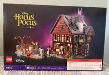 LEGO 21341 - Hocus Pocus Sanderson Sisters' Cottage NISB SHIPPED DOUBLE BOXED!