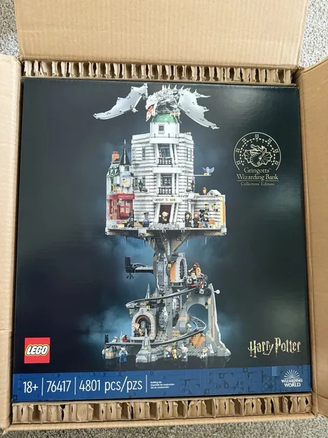 LEGO Harry Potter Gringotts Wizarding Bank Collector’s Edition 76417 New RETIRED
