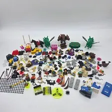 Vintage LEGO Minifigure Lot Harry Potter Castle Star Wars and Accessories