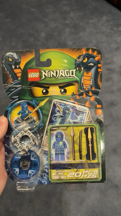 LEGO NINJAGO Spinners NRG Jay 9570 Minifigure Set Blister Pack 2012