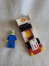 Vintage 1988 Legoland Lego Sprint Racer Town System 6503 Shell Race Car