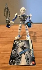 LEGO Bionicle Inika Toa Matoro (8732) No Zamors incomplete 