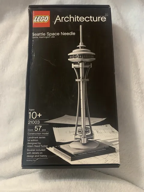 LEGO ARCHITECTURE: Seattle Space Needle (21003)box Is Damaged See Photos