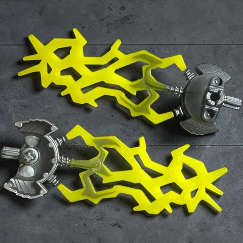 LEGO Hero Factory Bionicle Surge 6217 Lightning Bolt Weapons 87812pb01 Lot of 2