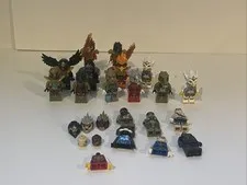 Lego Legends of Chima Minifigures Lot and Accessories Firox Equila Cragger Laval