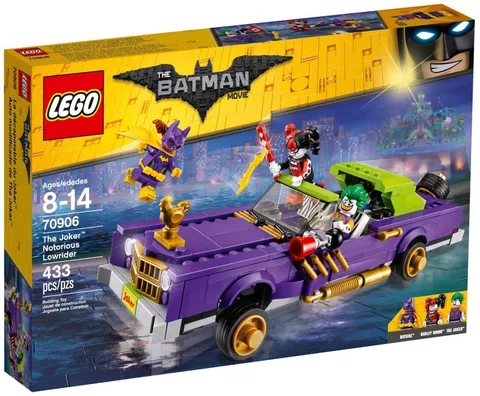 LEGO BATMAN MOVIE 70906 - THE JOKER NOTORIOUS LOWRIDER