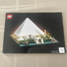 LEGO Architecture 21058 Great Pyramid Of Giza Instruction Manual / Booklet ONLY
