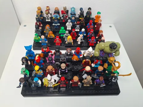 LEGO Heroes Over 70 Minifigures Bundle Genuine LEGO - New & Used