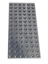 LEGO Plate Black ● 6 X 14 ● # 3456 ● QTY 1