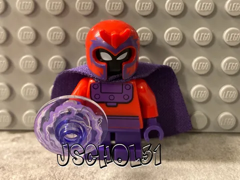 LEGO Marvel X-Men Magneto Minifigure (sh0365) - from Mighty Micros Set 76073