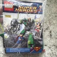 LEGO DC Comics Super Heroes 6862 Superman vs Power Armor Lex 207 pcs No Box