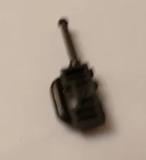 Lego x1 Black Minifigure Utensil WalkeTalkie, Detailed Grille, 19220 (028-100)