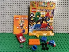 LEGO Series 18  Race Car Guy (NEW, OPEN BAG) Collectible Minifigure 71021