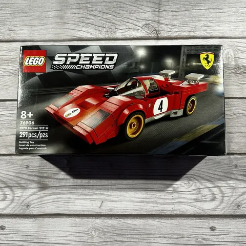 LEGO Speed Champions 76906 1970 Ferrari 512 M Complete Set 291 Pieces