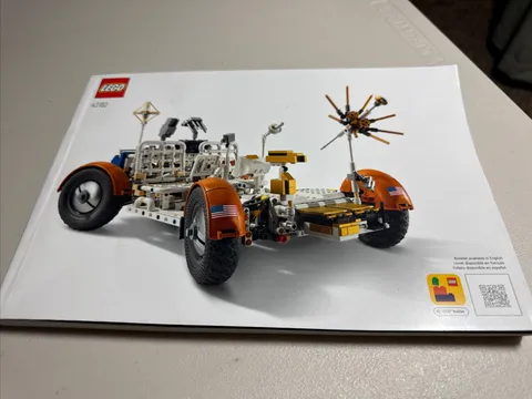 LEGO 42182 - Apollo Lunar Roving Motor Vehicle Instruction Booklet Manual Only