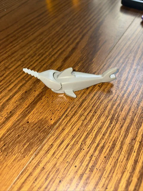 LEGO Shark Sawfish Old Light Gray - Vintage LEGO Group
