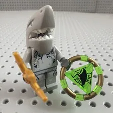 LEGO Atlantis Shark Warrior Minifigure - Treasure Key atl004
