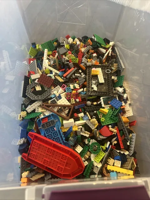 10 lbs 100% Genuine LEGO Bulk Lot • Bricks Plates Parts • NO Mega Bloks • Clean