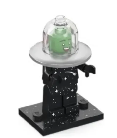 Lego Flying Saucer Costume Fan Minifigure Collectible Series 26 71046 CMF
