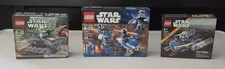 Lego Star Wars Microfighters and Battle Pack 3-Set (75028, 75391, 7914) Sealed