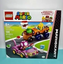 2025 LEGO Super Mario Kart #72044: Piranha Plant Power-Up Pursuit (588pcs)