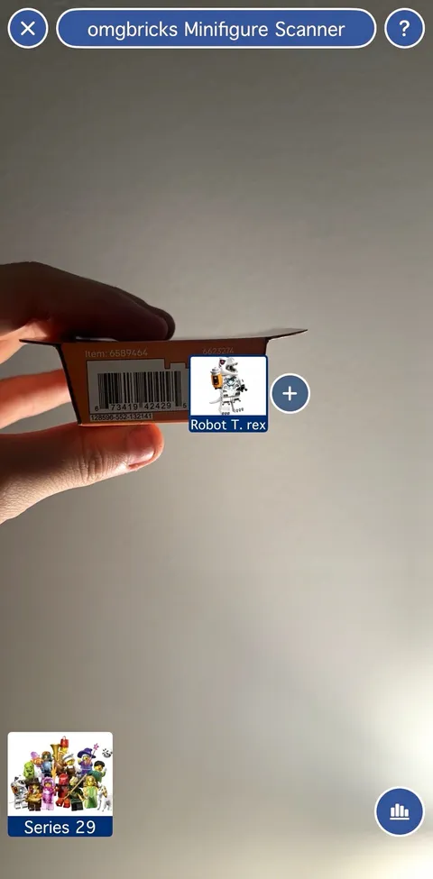 LEGO Minifigures Series 29 Robot T. Rex