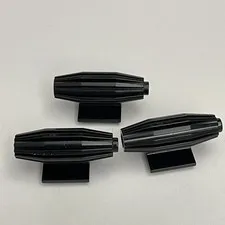 Lego 4229 Black Replacement Parts Pieces Lot of 3