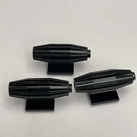 Lego 4229 Black Replacement Parts Pieces Lot of 3