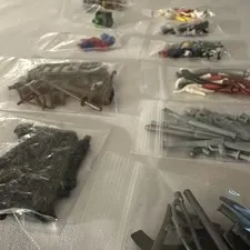 LEGO Accessories Weapons & Parts Lot – Castle, Military, Creature 125+ Pieces