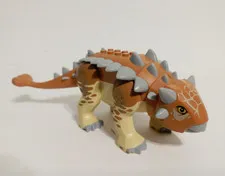 LEGO Jurassic World Ankylosaurus Dinosaur Brown Tan 75941 Figure Dino Genuine