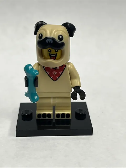 LEGO Pug Costume Guy Collectible Minifigure Series 21 CMF 71029 Minifig Figure