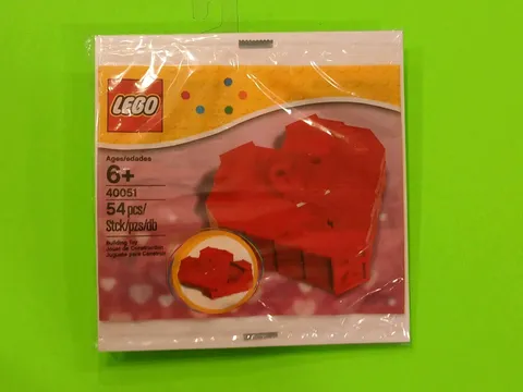 Seasonal - Heart Shaped Box #40051 - Polybag - Lego Set - Open Bag